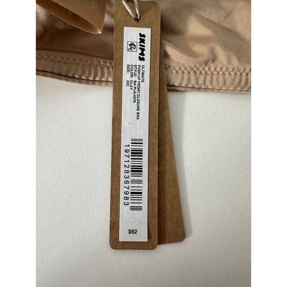 New Skims‎ Ultimate Push Up Front Closure Bra Size 32C Color Clay - Picture 6 of 7